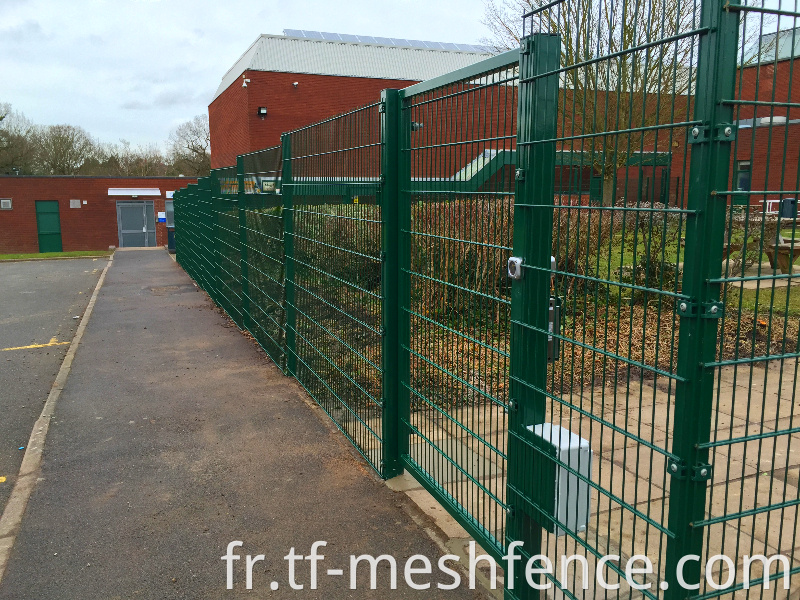 356 twin wire mesh fencing panels 